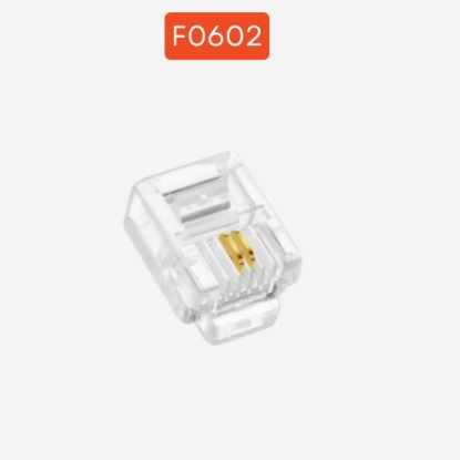 6P2C PLUG RJ9 resmi