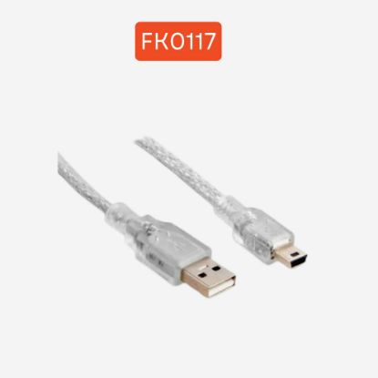 USB ERKEK- 5 PIN ERKEK KABLO 50 CM resmi