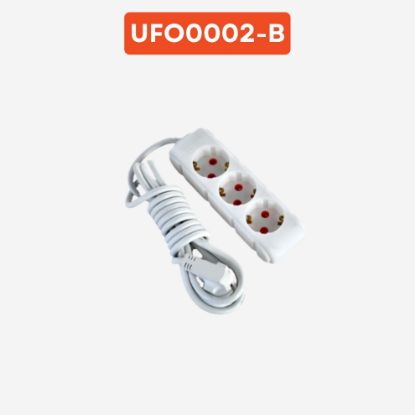 UFO 2 METRE BEYAZ 3LÜ GRUP PRIZ resmi