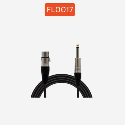6.3 MM MONO CANON DİŞİ KABLO 1.5 METRE resmi