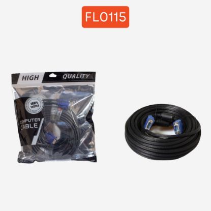VGA KABLO 15M (7MM) resmi