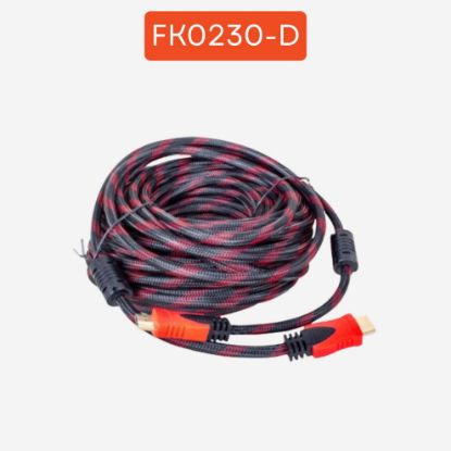 30M HDMI  ÖRGÜLÜ KABLO resmi