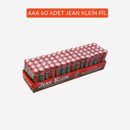 AAA 60 ADET JEAN KLEİN PİL resmi