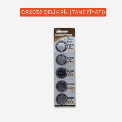 CR2032 ÇELİK PİL (TANE FİYATI) resmi