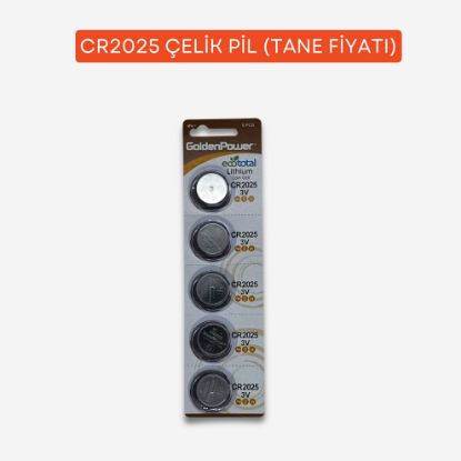 CR2025 ÇELİK PİL (TANE FİYATI) resmi