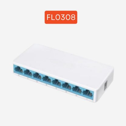 FOR LİNE 8 PORT ETHERNET DAĞITICI resmi