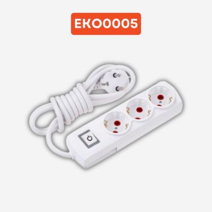 3LÜ GRUP PRİZ 5 METRE resmi