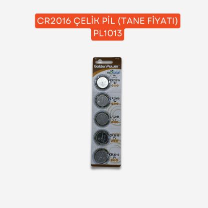 CR2016 ÇELİK PİL (TANE FİYATI) resmi