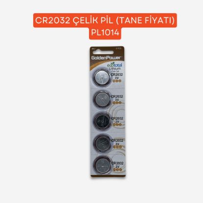 CR2032 ÇELİK PİL (TANE FİYATI) resmi