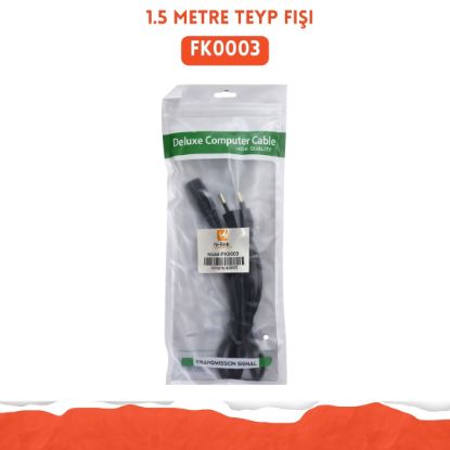 CCA 2X0.5 POWER CABLE 1.5M resmi