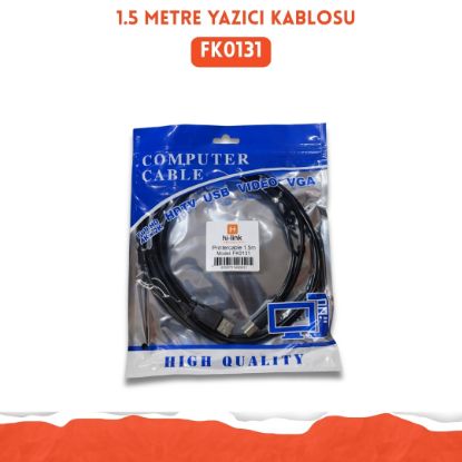 USB PRINTER YAZICI KABLOSU 1.5M 2.0V resmi