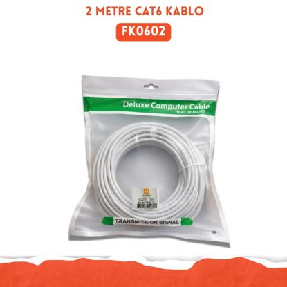 Hi-Link CAT6 Ethernet Kablo 2 Metre resmi