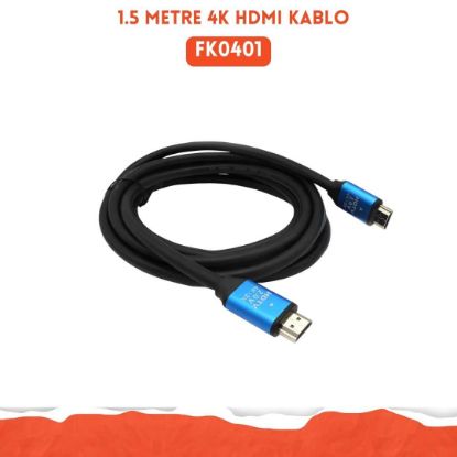 Hi-link 4K Destekli HDMI Kablo 1.5 Metre resmi