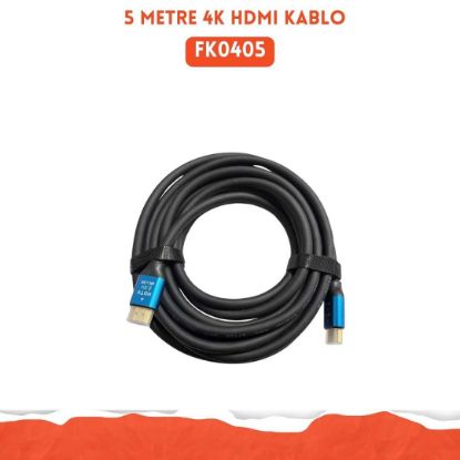 Hi-link 4K Destekli HDMI Kablo 5 Metre resmi