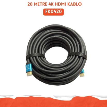 Hi-link 4K Destekli HDMI Kablo 20 Metre resmi