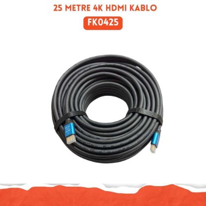 Hi-link 4K Destekli HDMI Kablo 25 Metre resmi