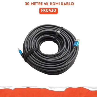 Hi-link 4K Destekli HDMI Kablo 30 Metre resmi