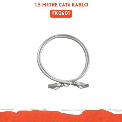 Hi-Link CAT6 Ethernet Kablo 1 Metre resmi