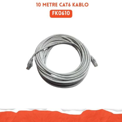 Hi-Link CAT6 Ethernet Kablo 10 Metre resmi