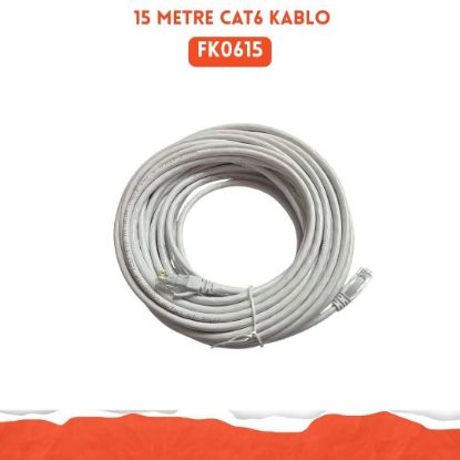 Hi-Link CAT6 Ethernet Kablo 15 Metre resmi