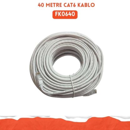 Hi-Link CAT6 Ethernet Kablo 40 Metre resmi