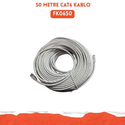 Hi-Link CAT6 Ethernet Kablo 50 Metre resmi