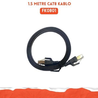 Hi-Link CAT8 Ethernet Kablo 1 Metre resmi