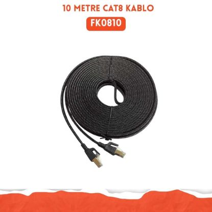 Hi-Link CAT8 Ethernet Kablo 10 Metre resmi