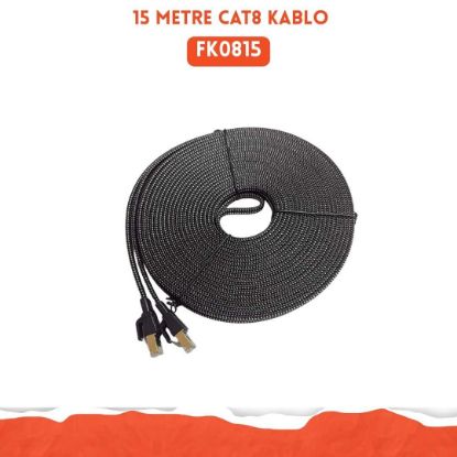Hi-Link CAT8 Ethernet Kablo 15 Metre resmi