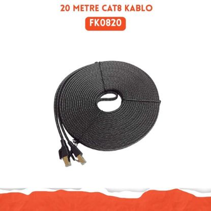 Hi-Link CAT8 Ethernet Kablo 20 Metre resmi