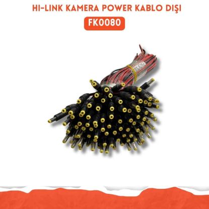 Hi-link Kamera Power Kablo Erkek (100) resmi
