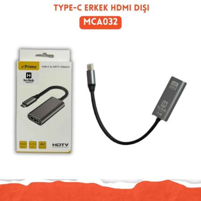 type-c erkek hdmi dişi resmi