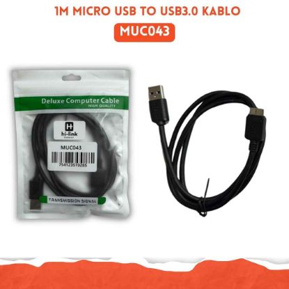 1M Micro USB to USB3.0 KABLO resmi