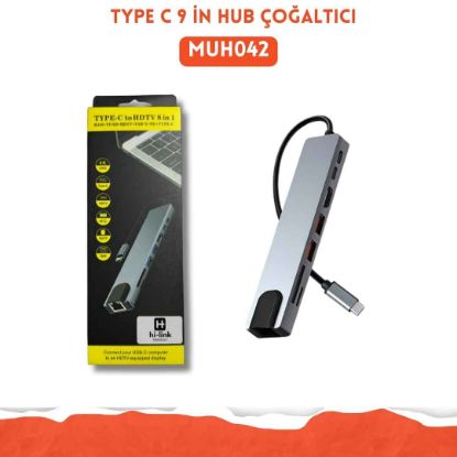 TYPE C 9 İN HUB ÇOĞALTICI resmi