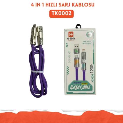 4 in 1 Hızlı Sarj Kablosu resmi
