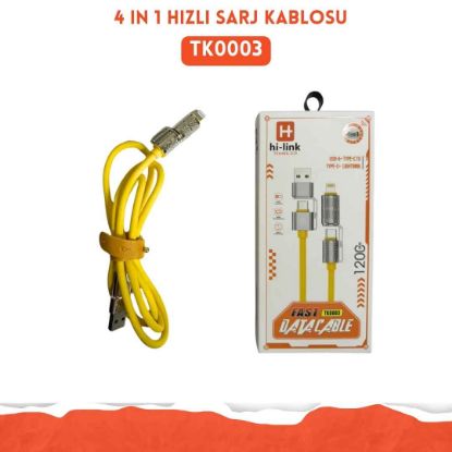 4 in 1 Hızlı Sarj Kablosu resmi