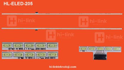LG 55LM660S, 55LM640S, 55LM670S, 55LM860V,  55"ART TV REV0.4 1 L-Type 6920L-0001C TV LED BAR resmi